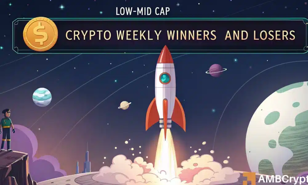 市场本周扔了一个混合的袋子，但总加密货币市值仍然挤出了2.5％的收益，达到3.43万亿美元